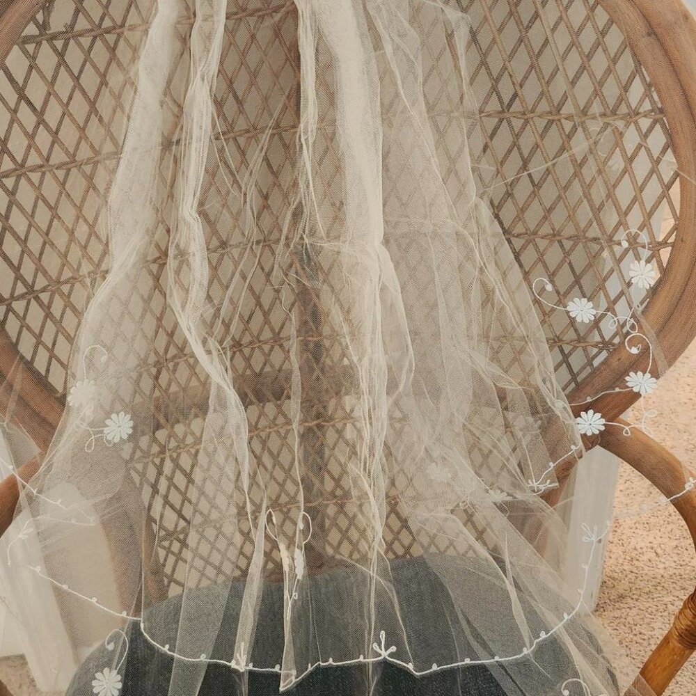 1977 VINTAGE WEDDING DRESS - Picture 12 of 15
